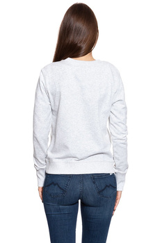 BLUZA LEE DAMSKA LOGO SWS SHARP GREY MELE L53YRX03 112112616