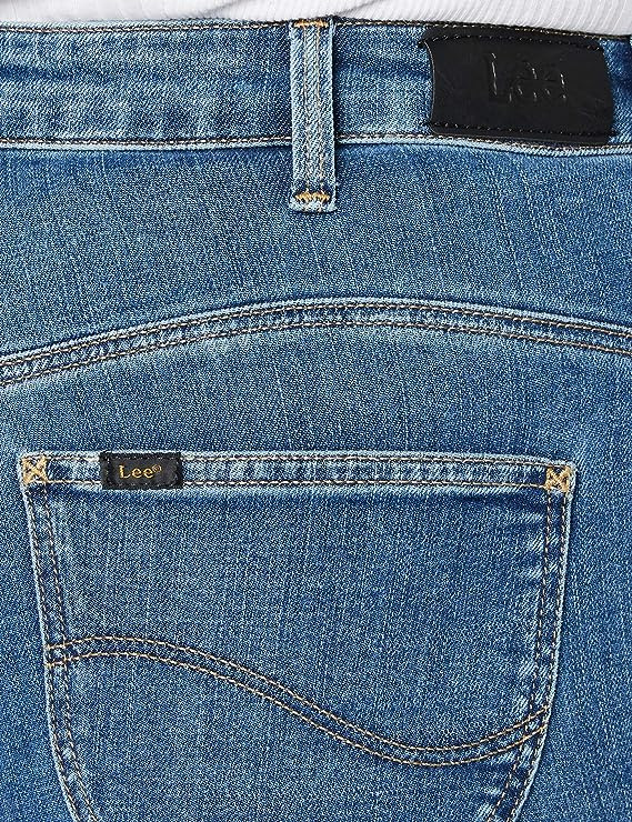 LEE CLASSIC STRAIGHT PLUS DAMSKIE SPODNIE JEANSOWE JEANSY MID QUARTZ 34 L32JSZRC 112107655