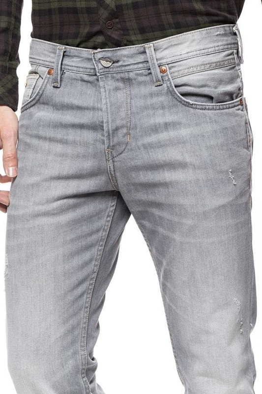 TOM TAILOR SPODNIE MĘSKIE AEDAN SLIM GREY DENIM 6203116.45.12 COL. 1393