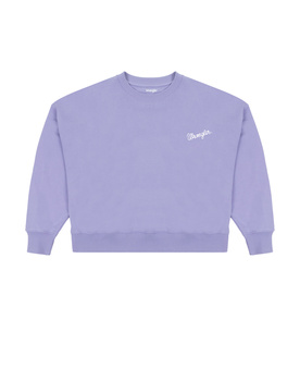 DAMSKA BLUZA WRANGLER RELAXED SWEATSHIRT SWEET LAVENDER 112343712
