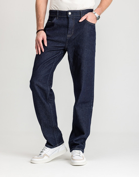Męskie Spodnie Jeansowe Marcus Jason 2240 Jeans Rough Dry Blue 14-200318
