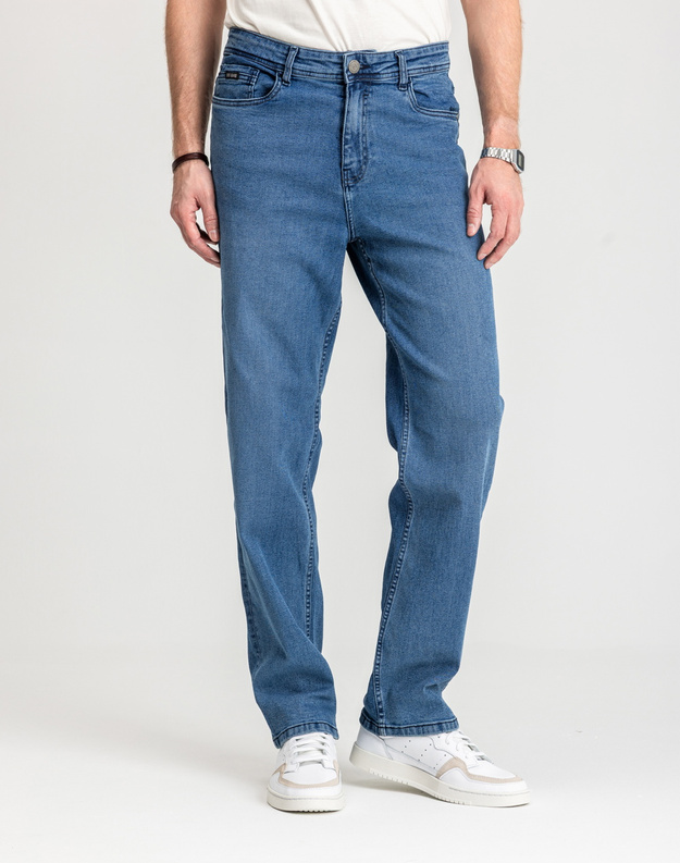 Męskie Spodnie Jeansowe Marcus Jason 2177 Jeans Dry Blue Wash 14-200320