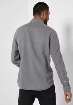 LEE REGULAR WESTERN MĘSKA KOSZULA JEANSOWA STEEL GREY L66WPA65 112145396
