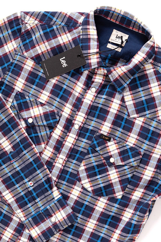 LEE WESTERN SHIRT BRIGHT NAVY L643ZACF