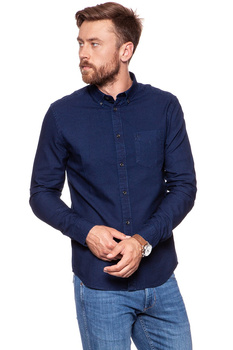 KOSZULA WRANGLER LS 1PKT BUTTON DOWN DARK INDIGO W5874BM1E 112129564