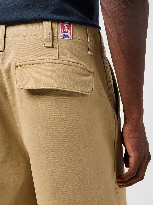 MESKIE SPODENKI WRANGLER CJ DRAWSTRING SHORT KELP 112362918