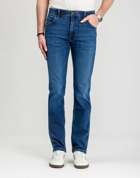 MESKIE SPODNIE  WRANGLER GREENSBORO DANDELION SUMMER 112364419