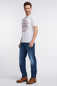 MUSTANG T SHIRT WORDING TEE GENERAL WHITE 1006388 2045 