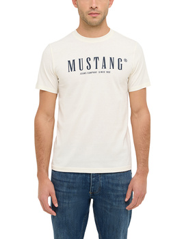 Męski T-Shirt Mustang Style Austin Whisper White 1016853 2013