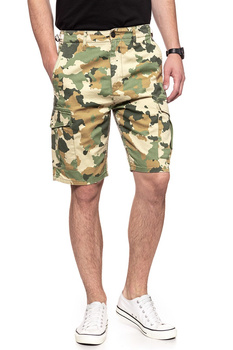 SPODENKI LEE FATIGUE SHORTS CAMOUFLAGE L73BCW03 112120343