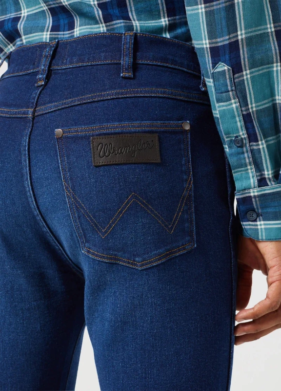 WRANGLER MĘSKIE SPODNIE JEANSOWE WRANGLER LARSTON NIGHT SHADE 112350845