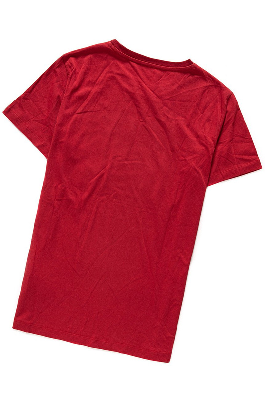 LEE T SHIRT LOGO TEE RED RUNNER L62AAIDJ