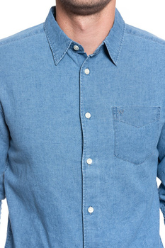 WRANGLER LS 1 PKT SHIRT INDIGO W5A9LO452 112130085