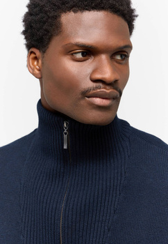 Męski Sweter Mustang Eastvale Dark Sapphire 1015802 4136