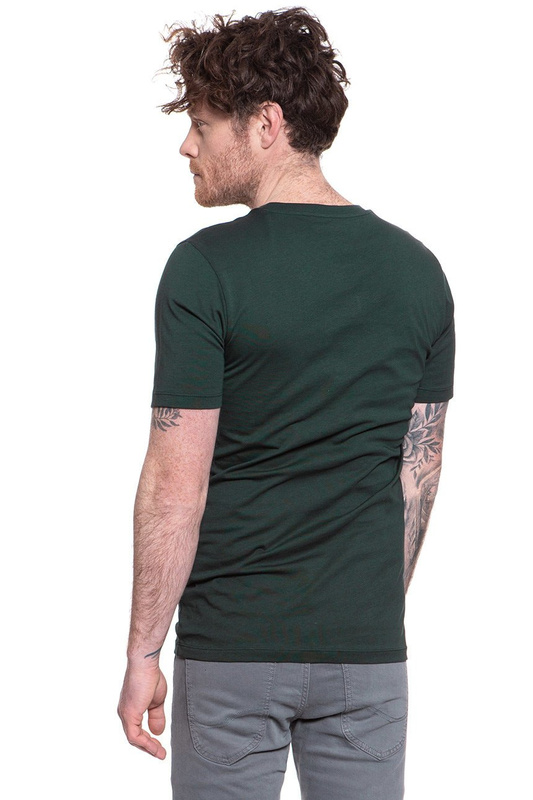 LEE T SHIRT LOGO TEE DK BOTTLE GREEN L62AAIBB 112114440