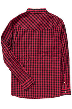 WRANGLER WESTERN SHIRT SALSA RED W59734MWN 112129835