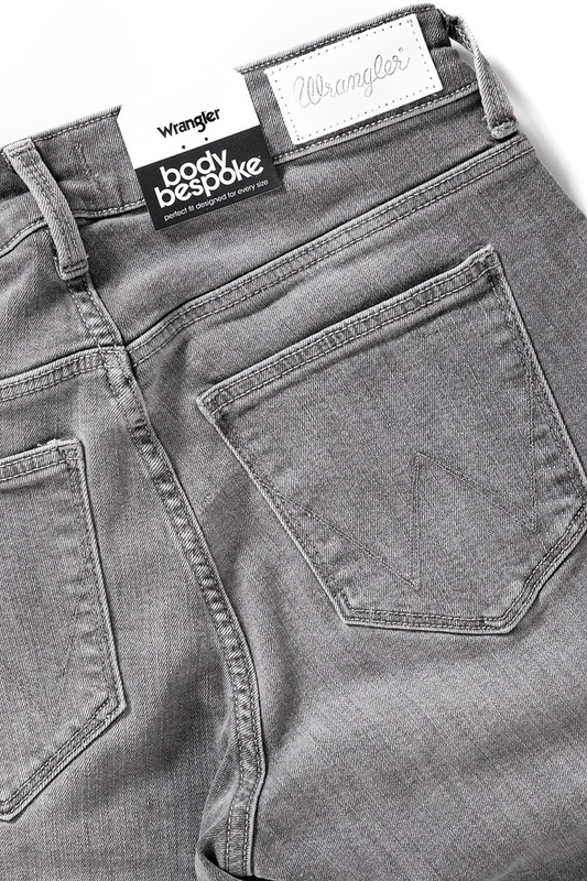 WRANGLER SKINNY CROP AUTHENTIC GREY W28MQG12U 112128473