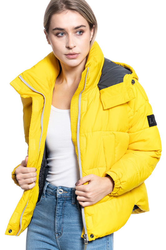 KURTKA DAMSKA LEE PUFFER JKT LEMON ZEST L56VUMMM 112113126