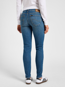 LEE DAMSKIE SPODNIE JEANSOWE LEE SCARLETT MID DUST 112355242