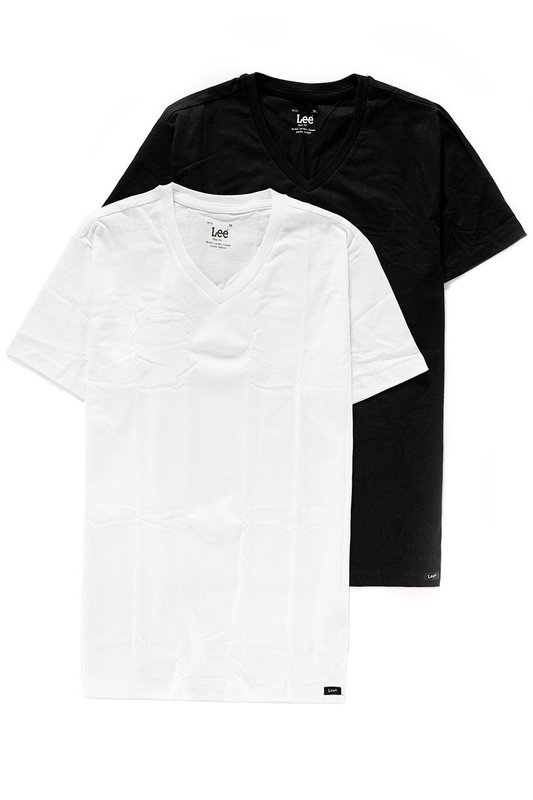 LEE T SHIRT TWINPACK V-NECK SS 2 PACK MIX L62EBCKW