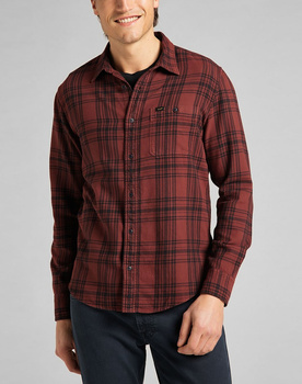 LEE LEESURE SHIRT MĘSKA KOSZULA FIRED BRICK L66NMDTM 112140564