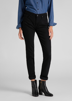LEE ELLY BLACK RINSE DAMSKIE SPODNIE JEANSOWE L305PC47 112106134