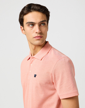 WRANGLER MĘSKA KOSZULKA WRANGLER REFINED POLO SHIRT ORANGE 112362832