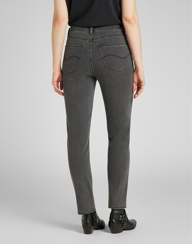 LEE CAROL DAMSKIE SPODNIE JEANSOWE GREY RORY L30UOKSY 112139806