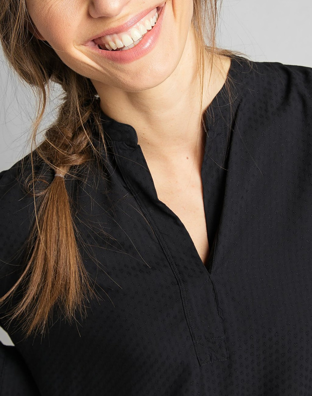 LEE ESSENTIAL BLOUSE DAMSKA KOSZULA DŁUGI RĘKAW BLACK L45EJU01 112140152