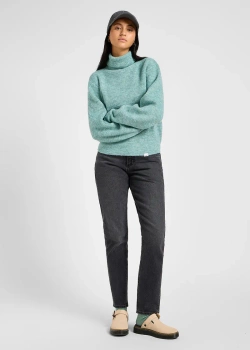 LEE DAMSKIE SPODNIE JEANSOWE LEE RIDER JEANS REFINED BLACK 112341336