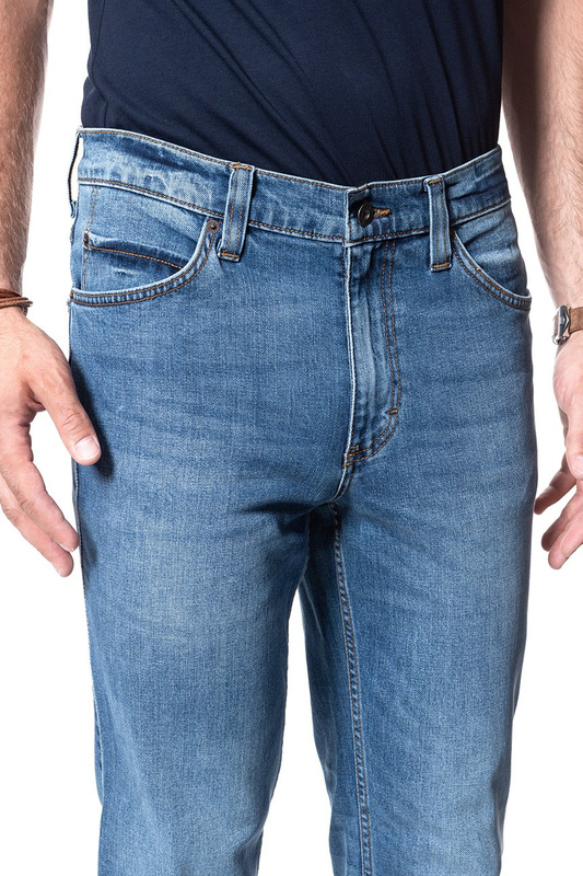 SPODNIE MĘSKIE MUSTANG Utah Tapered DENIM BLUE 1006172 5000 682