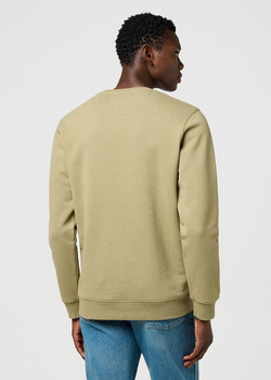 MESKA BLUZA WRANGLER SIGN OFF CREW ALOE 112371463