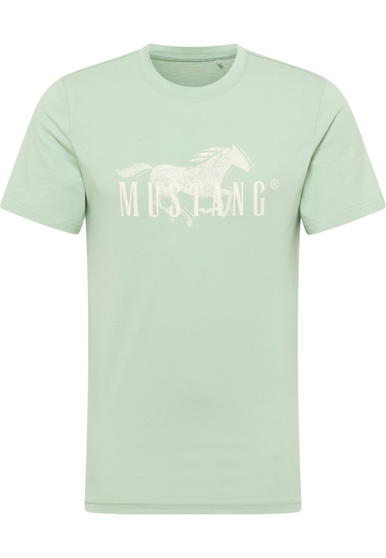 Męski T-Shirt Mustang Style Austin Frosty Green 1016492 6180