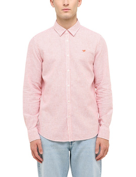 Męska Koszula Mustang Style Rawlins Red Fine Stripe 1016472 12735