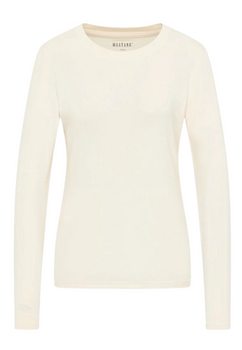 Damski Longsleeve Mustang Style Anna C Tee Whisper White 1014491 2013