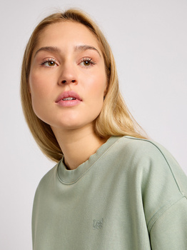 LEE DAMSKA BLUZA LEE CREW SWS INTUITION GREY 112350239