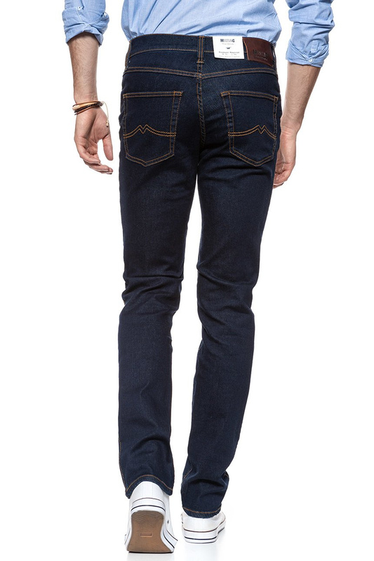 SPODNIE MĘSKIE MUSTANG Tramper Tapered DENIM BLUE 1004457 5000 882