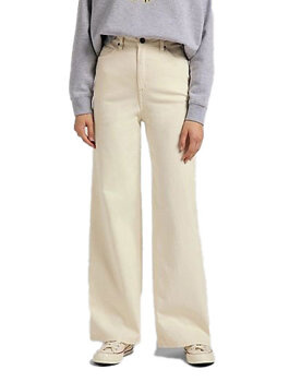 DAMSKIE SPODNIE JEANSOWE LEE STELLA A LINE ECRU L31SQHYJ 112107282