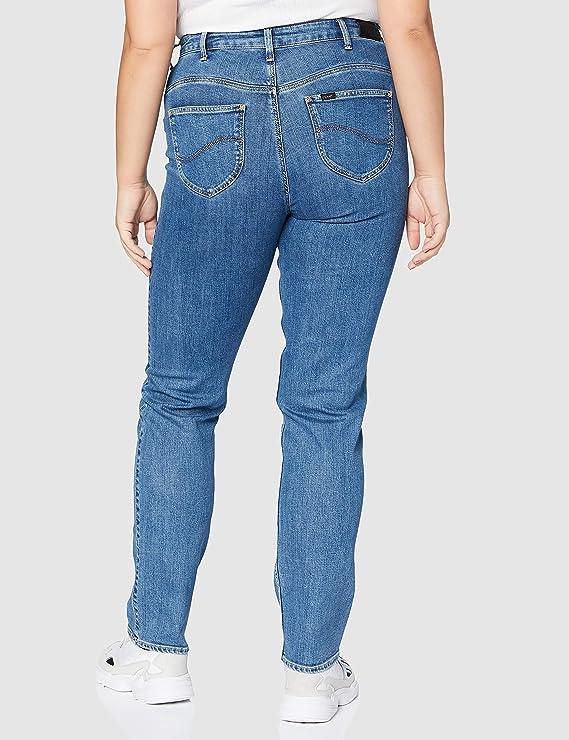 LEE CLASSIC STRAIGHT PLUS DAMSKIE SPODNIE JEANSOWE JEANSY MID QUARTZ 34 L32JSZRC 112107655