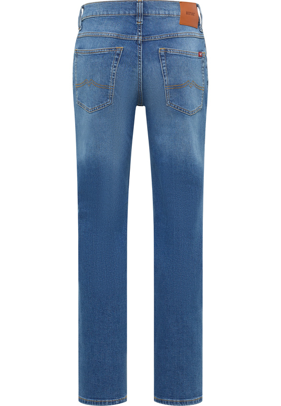 Męskie Spodnie Jeansowe Mustang Style Tramper Straight Denim Blue 1016331 5000 582