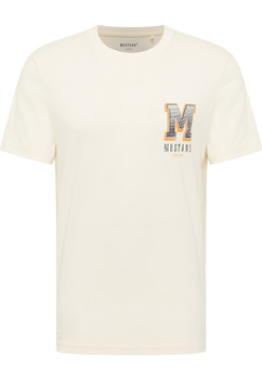 Męski T-Shirt Mustang Style Austin Whisper White 1016868 2013