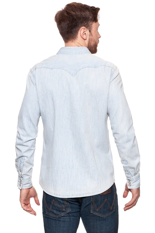 WRANGLER L/S ORIGINAL WESTERN BLEACH W5942MQ9E