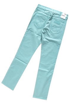 WRANGLER SPODNIE MĘSKIE GREENSBORO DUSTY TURQUISE W15QRU25T 112127057