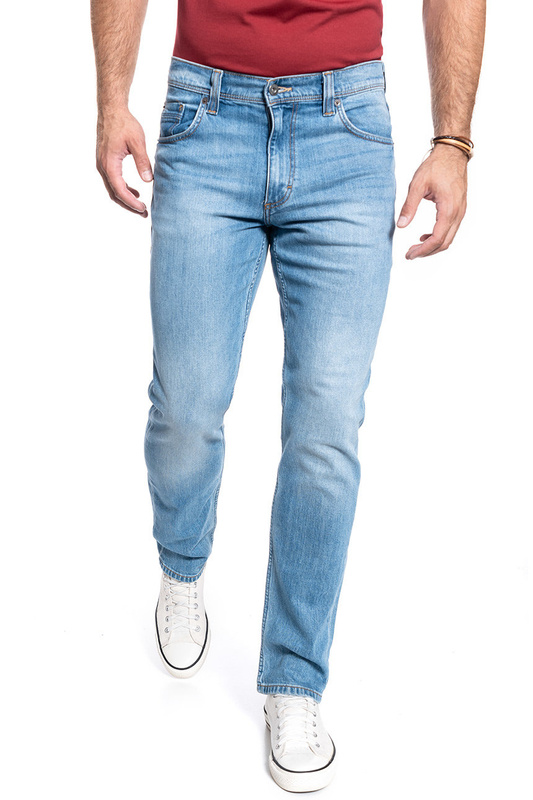 SPODNIE MĘSKIE MUSTANG WASHINGTON DENIM BLUE 1009770 5000 202