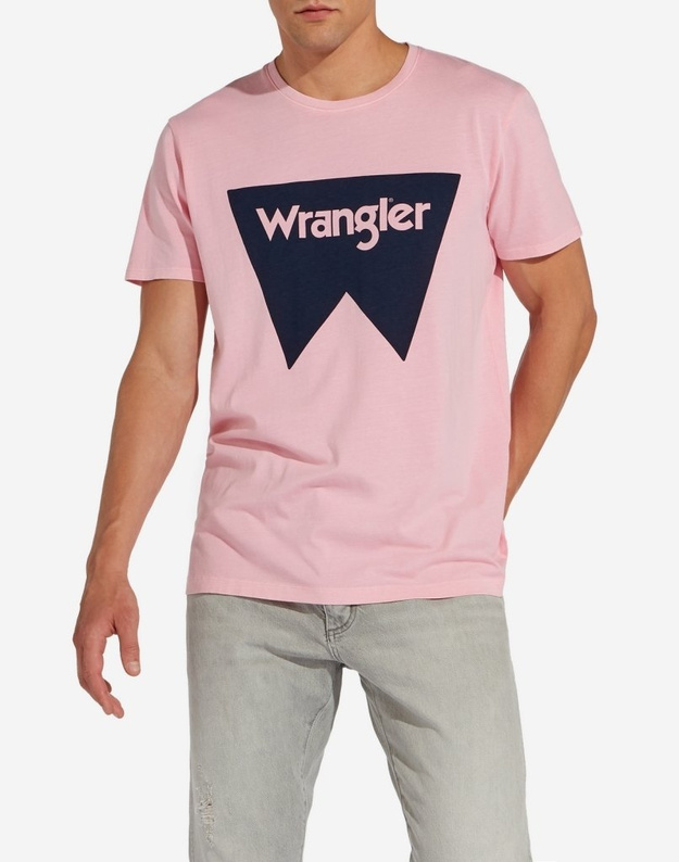 WRANGLER T SHIRT T-SHIRTS OVERDYE CAMEO P W7C14FQY2 112131636