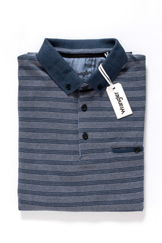 WRANGLER S/S REFINED POLO MOOD INDIGO W7995FJ38