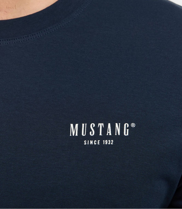 Męski T-Shirt Mustang Style Austin Dark Sapphire 1016857 4136