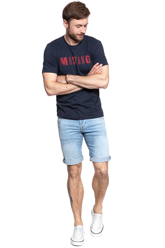SPODENKI MĘSKIE MUSTANG 5 Pocket Short DENIM BLUE 1007108 5000 413