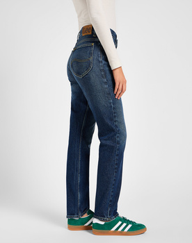 DAMSKIE SPODNIE LEE RIDER JEANS HYPER DARK 112355235