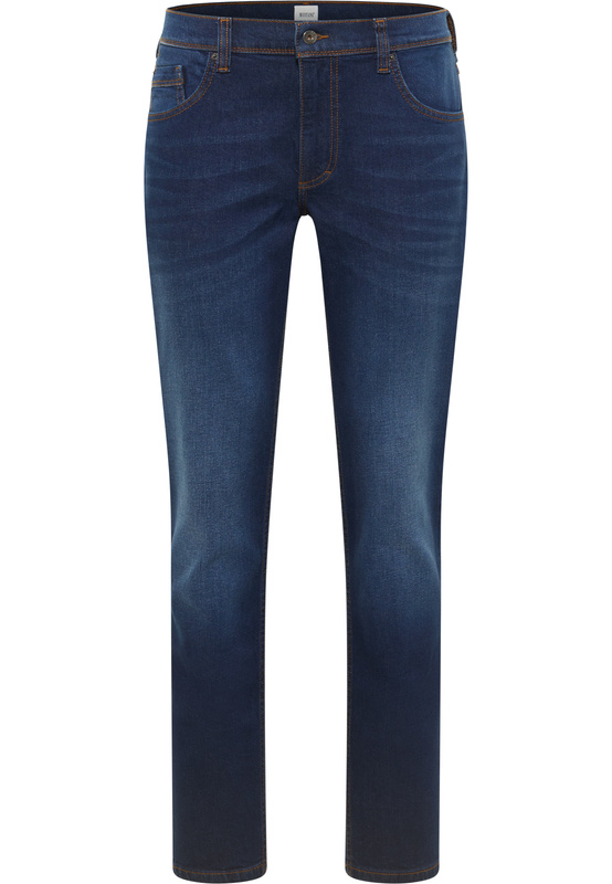 Męskie Spodnie jeansowe Mustang Style Washington Straight Denim Blue 1017439 5000 802